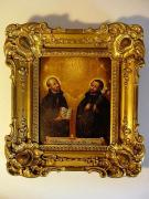 św. Lgnacy Loyola i św. Franciszek Ksawery, olej na blasze, 1 poł. XVII w., fot. A. Sułkowski